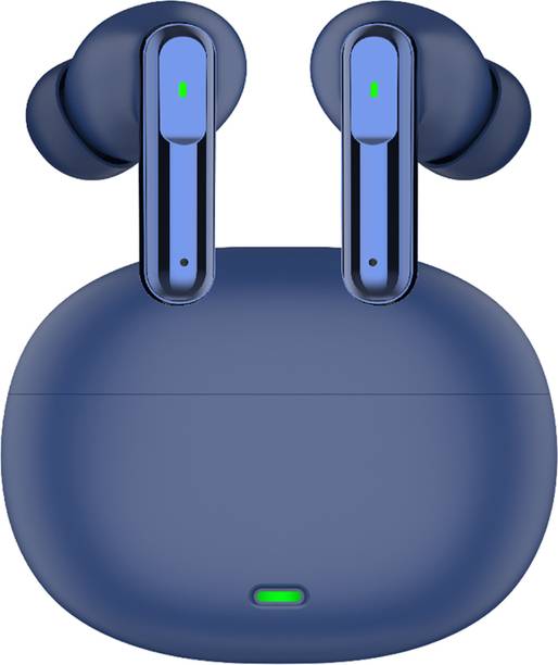 DUJE Aeropods with Gaming Pods, 200H Playtime, Quad Mic ENC, 13mm driver, Type C-6 Bluetooth