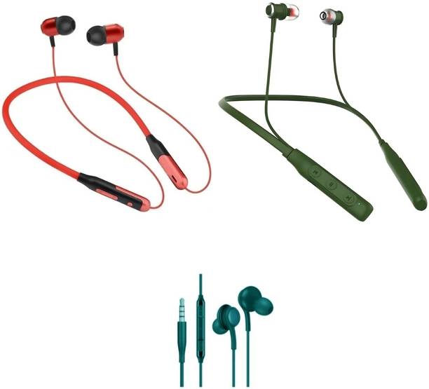 LEVELPLUS Jazz & Bluetooth Music N7 With Akg Neckband Combo 45 Hours Playtime Bluetooth