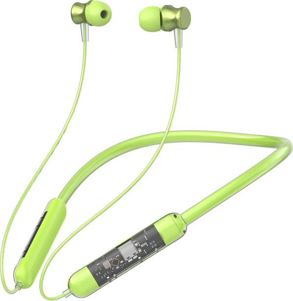 Rueqn transparent high bass boosted 48 hours playing time gaming neckband Bluetooth Gaming