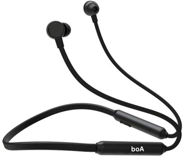 Palnek boA Bluetooth Neckband with Heavy Bass Sound and Fast Charging Support Bluetooth