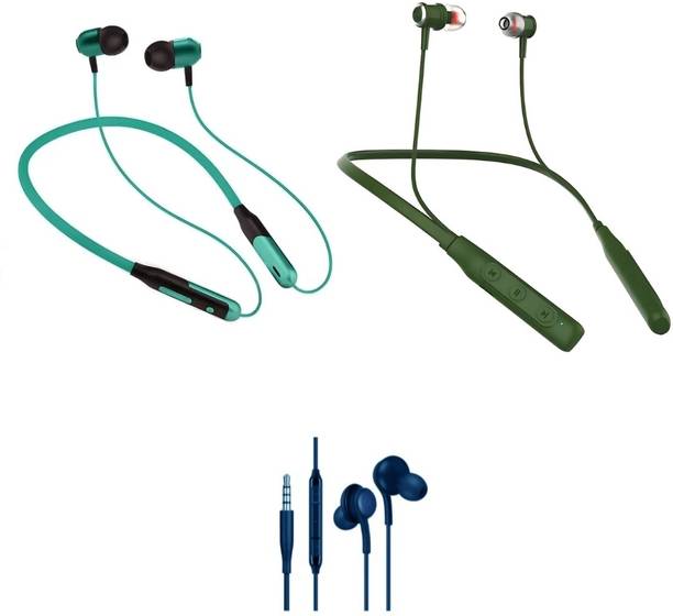 LEVELPLUS Jazz & Bluetooth Music N7 With Akg Neckband Combo 45 Hours Playtime Bluetooth