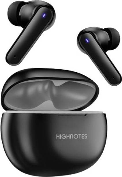 Highnotes Airdoze Quad Mic Auto ENC, 13mm Drivers, 120Hr Backup, Made in India, 5.3v Bluetooth
