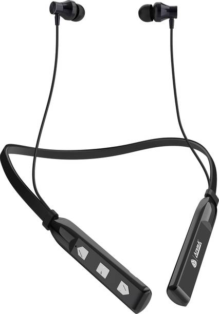 Aroma NB119 Titanium - 48 Hours Playtime Bluetooth Neckband Bluetooth Gaming