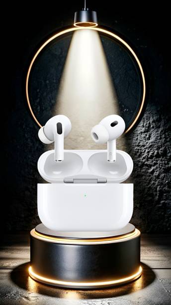 Omer N Co Airpox pro 2 Earbuds with Drivers, 24 Playtime, Rage Mode,ANC & Type-C Bluetooth