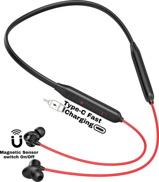 GEMFLY Bullets Wireless Z2 - Magnetic Power OFF/ON 48Hr Playtime Headphone Neckband Q1 Bluetooth