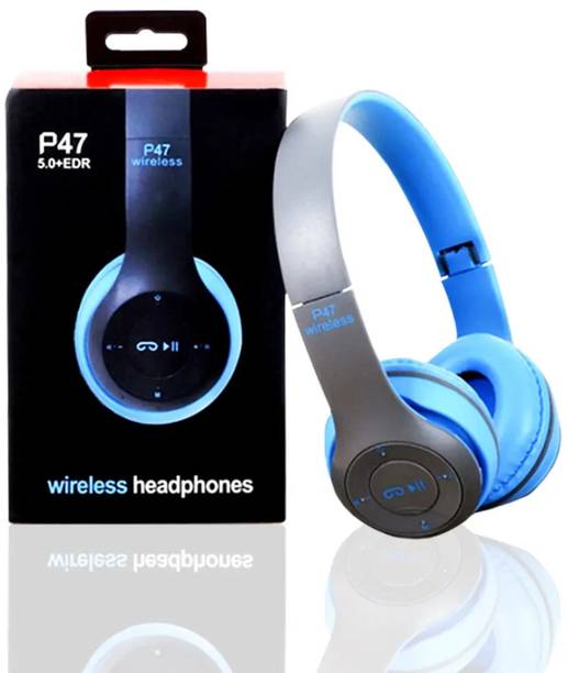 GUGGU Wireless Bluetooth Headphones HD Sound Bass Mic SD Card Slot Bluetooth