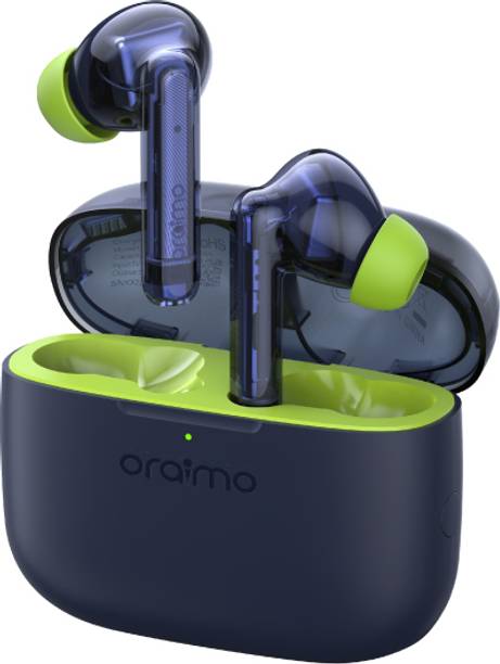 ORAIMO FreePods Lite Earbuds with 40Hr Playtime,Custom EQ modes App,ENC Mic,IPX4,BT 5.3 Bluetooth Headset