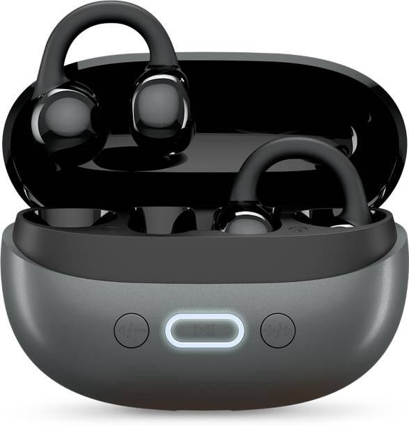 ACwO DwOTS Flow 2 Open Ear Wireless Earbuds, 60H Playtime, AI ENC, Dual Connectivity Bluetooth