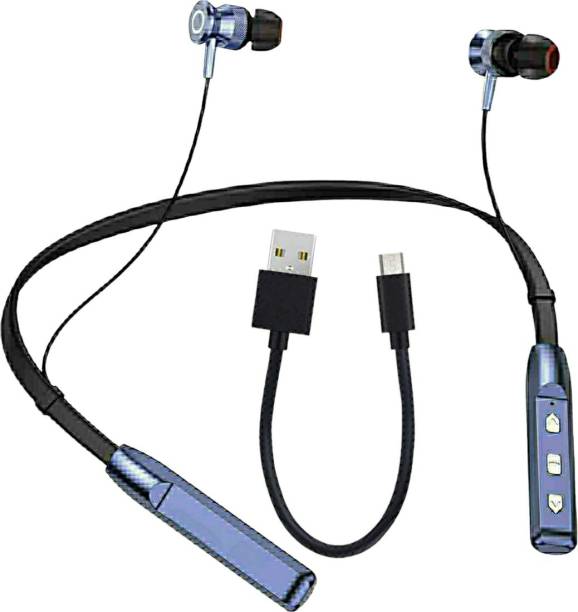 ROKAVO new neckband 38hr + backup wireless headphone neckband bluetooth earphone Bluetooth Headset