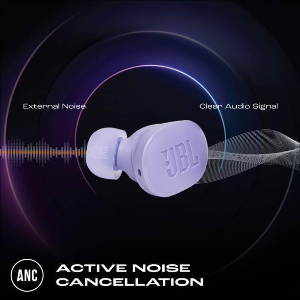 JBL Tune Buds Active Noise Cancellation, 48H playtime,Speed Charge, BT5.3LE Bluetooth Gaming Headset