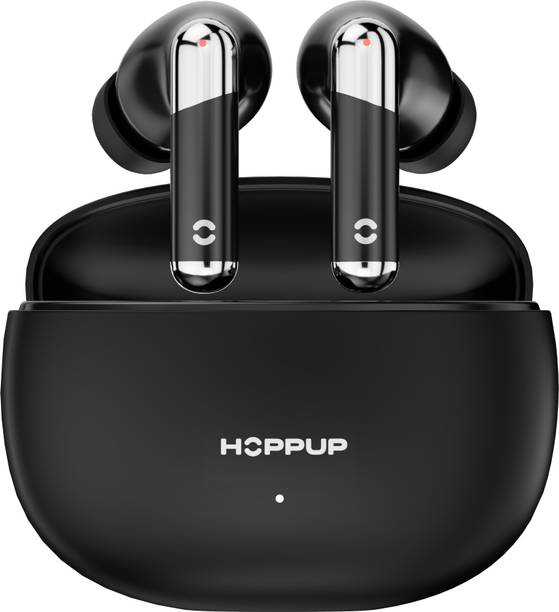 HOPPUP AirDoze E51 Earbuds with 50H PlayTime, 40MS Low Latency, AI ENC & 5.4v Bluetooth