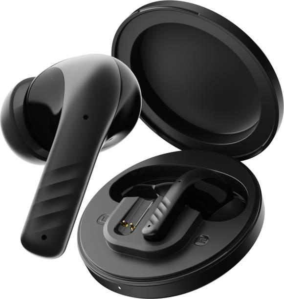 GOBOULT W35 with 48 Hrs Battery Life,4 Mic ENC, Wavy Shell Design, Made in India, 5.4v Bluetooth