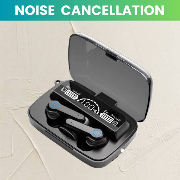 FRONY M19 (Wireless Earbuds)TWS 5.1 Large LED Display & Touch Bluetooth HeadphonesY351 Bluetooth