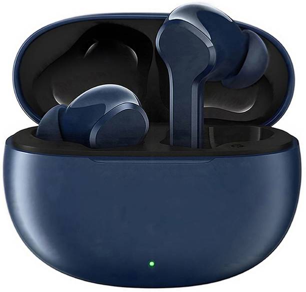 DUJE BT-110 in The Ear Upto 38 Hours Playtime,with AI ENC for calls & Deep Bass-90 Bluetooth