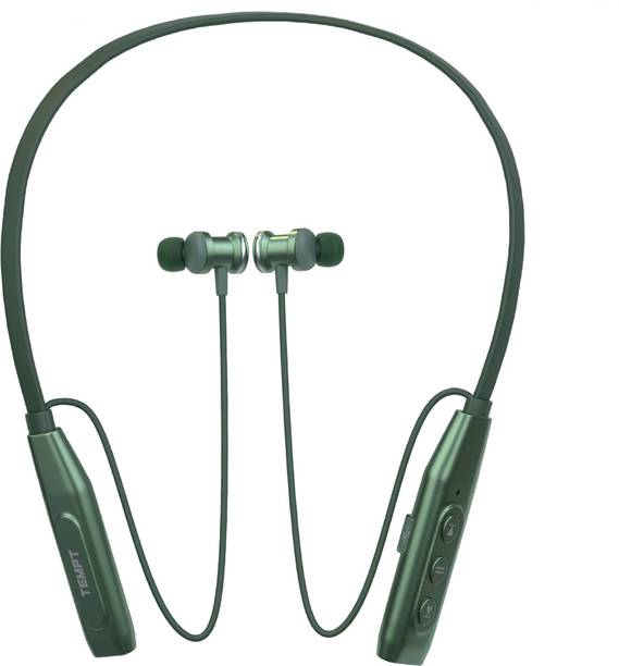 TEMPT Bounce X Neckband with 40 Hours of Playback Time, Drivers, Vibration Alert Bluetooth