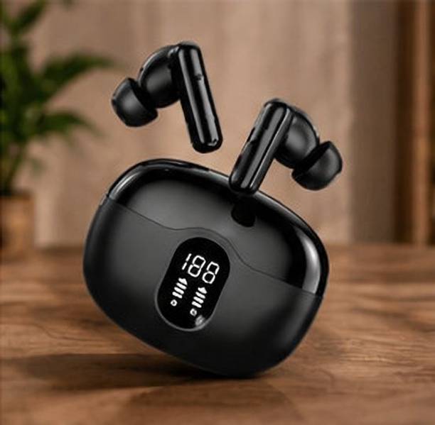 Zr Fashion Wireless Earbuds with HD Sound and LED Display Bluetooth