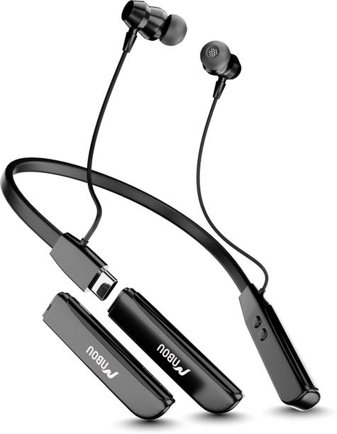 delphine CL-35 Wireless Neckband | Extra Detachable Battery Magnetic ON/OFF Function Bluetooth