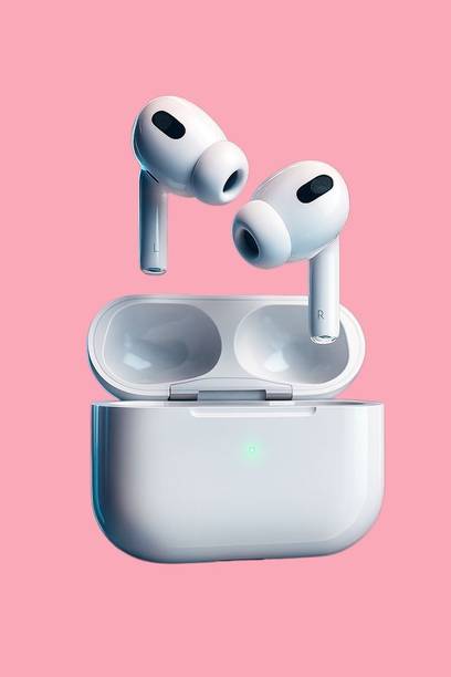 APG white Buds Touch Sensor, Waterproof, ANX,2 Bluetooth V5.1 Bluetooth True M2 Bluetooth