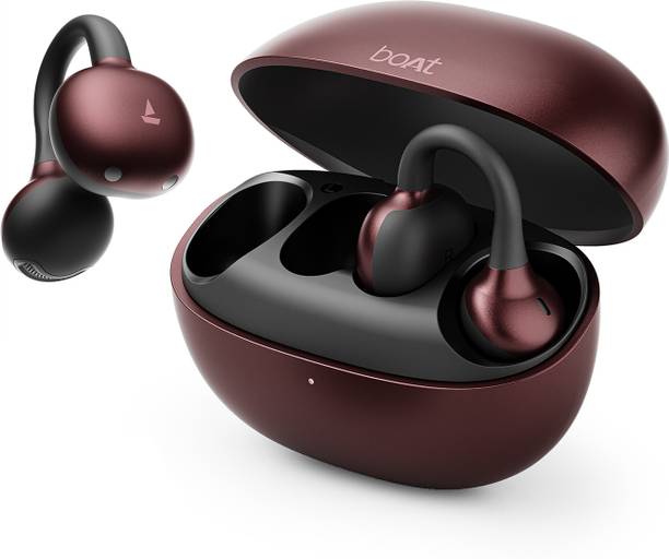 boAt Airdopes ProClip OWS Earbuds,Air Conduction Tech,52H Battery,App Support,BTv6.0 Bluetooth