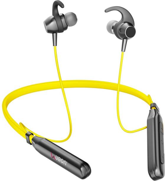 electricbass BT 5200 DLX 40 Hrs Playback, Dual Pair, Fast Charge, Bluetooth Neckband with Mic Bluetooth