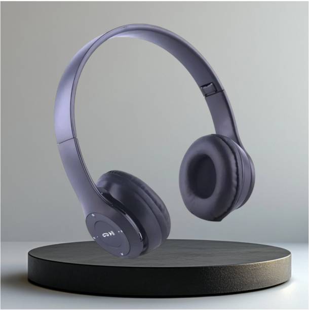 AIZINA Surround Sound Bluetooth Gaming Headphones with Foldable Design_ST Bluetooth & Wired