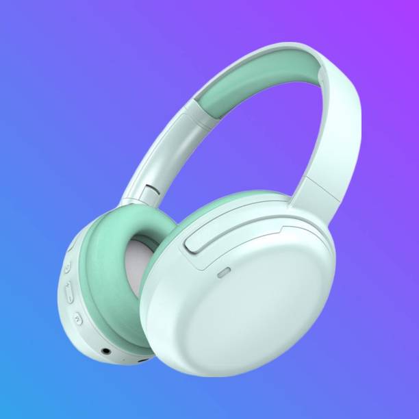 JOKIN 40H Play Super Bass ANC BT Wireless Headphone with Mic Foldable Design & Aux P81 Bluetooth & Wired
