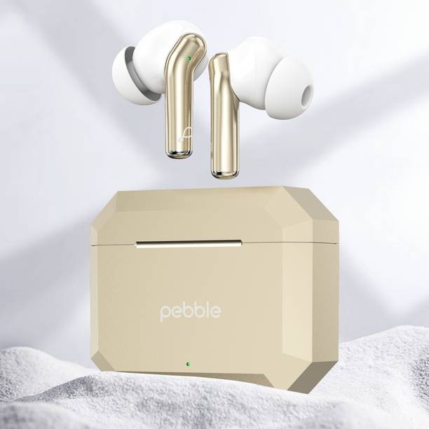 Pebble Glory Buds AI ENC, Premium Design, Fast Paring, 10mm Dynamic Drive Bluetooth