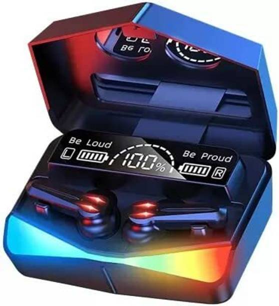 AARVI M28 Wireless Earbuds TWS,Bluetooth 5.1 Gaming Monster Earphones,Touch Smart Headphones