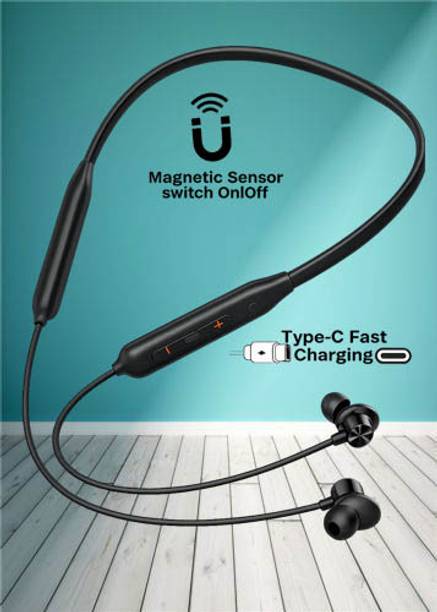 BUDDHIST ENTERPRISES Z2 Bullet -MAGNETIC POWER OFF/ON Bluetooth 5.3 version 48Hr.Playtime Headset-C30 Bluetooth
