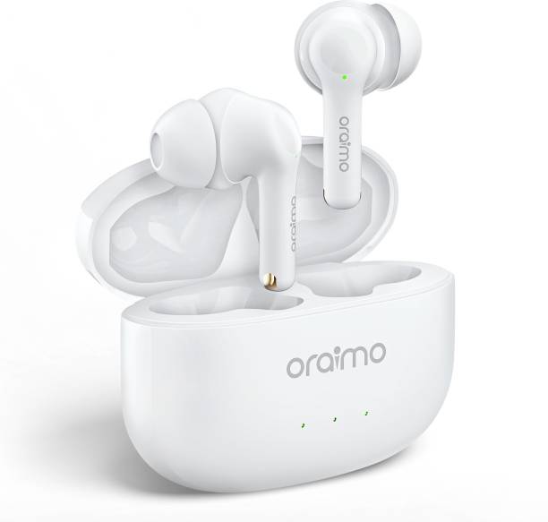 ORAIMO FreePods 3 in Ear TWS Earbuds,36Hrs Playtime ,4-mic ENC Noise Cancelling Bluetooth Headset