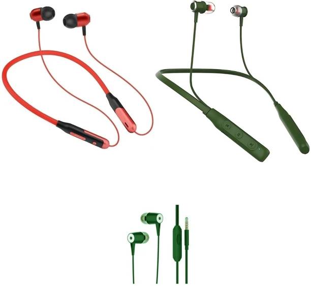 LEVELPLUS Jazz & Bluetooth Music N7 With Sl Cap Neckband Combo 45 Hours Playtime Bluetooth