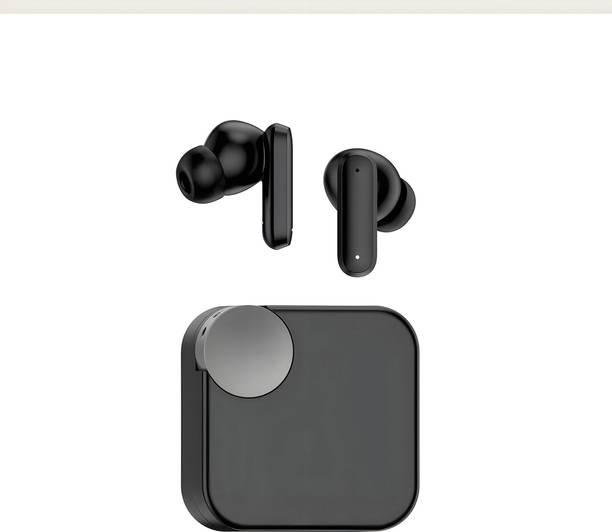 wazny VK Leaf Earbuds 8D Stereo Audio, 48Hrs Playtime With ASAP Charge (Black51) Bluetooth Gaming