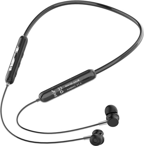 Chaebol New 2024 Transparent Stereo Bass Battery Life 48hr Neckband Call Vibration Alart Bluetooth Gaming
