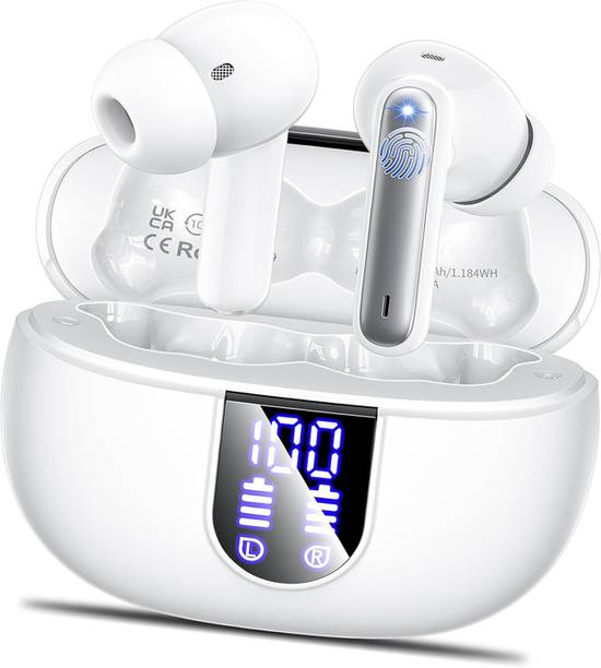 BjOrk YO-TWS HD Mic Calling, Gaming Mode with 50ms Low Latency, IPX5 Waterproof Bluetooth Gaming