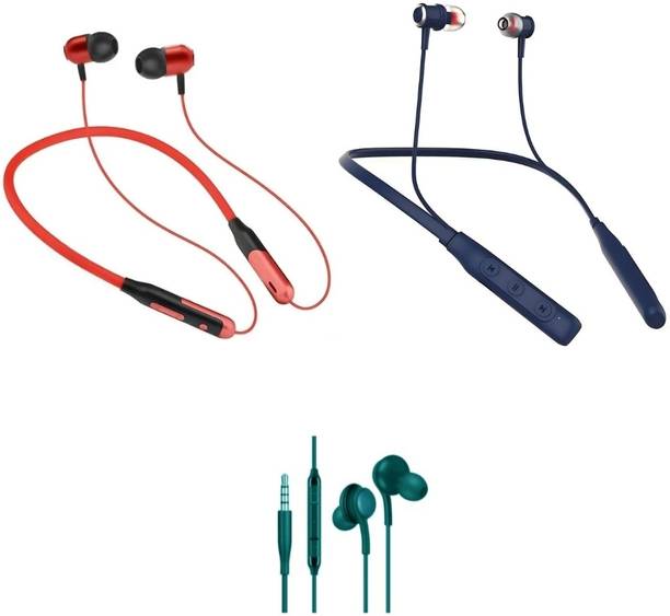 LEVELPLUS Jazz & Bluetooth Music N6 With Akg Neckband Combo 45 Hours Playtime Bluetooth
