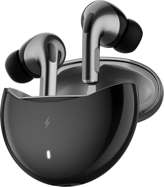 Fire-Boltt Aero Pro TWS Earbuds, Custom EQ Profiles, 50H Battery, Quad Mic ENC, BT 5.4 Bluetooth