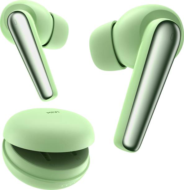 Mivi DuoPods K5 TWS Earbuds Metallic Finish, HD calling, AI ENC, 50H playtime,5.3 Bluetooth