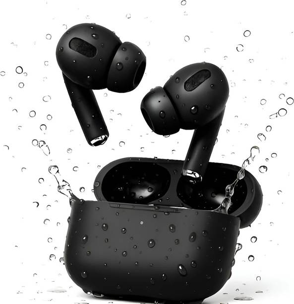 SHREERAMHUB AirPods Black TWS Pro Heavy_29 Bluetooth