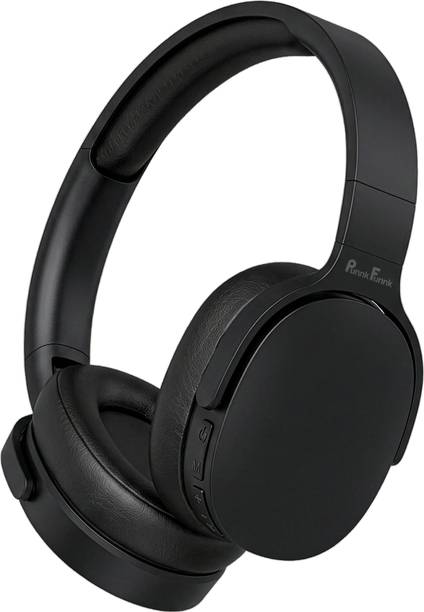 PunnkFunnk BeatXtra Lite Wireless Bluetooth Headphones with 40H Playtime, Deep Bass & Mic Bluetooth