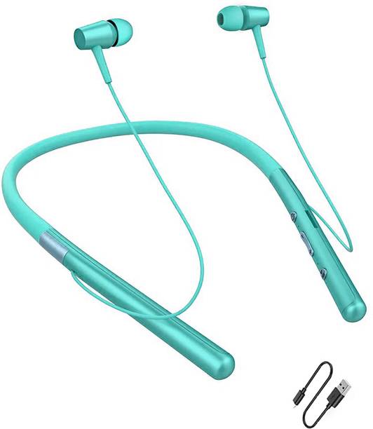 IZWI Blue-tooth headset sports wireless magnetic absorp...