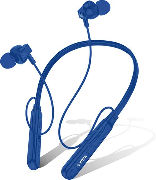 C-KOZA LN-52 Wireless Neckband with Magnetic Control, Noise Reduction Mic/Sports Design Bluetooth