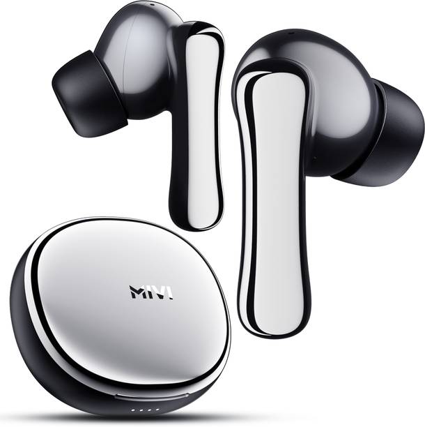 Mivi Superpods Halo, 60Hrs PT, Spatial Audio, 35db ANC, Equalizer App Supp, Fast Chg. Bluetooth