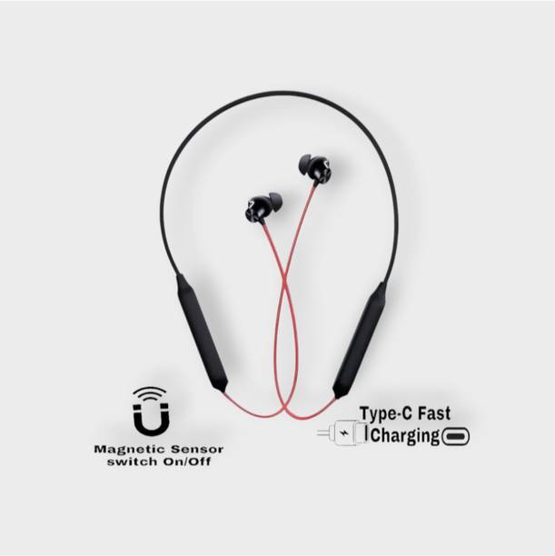 AIZINA Sport & Sound Neckband - Enhanced Bass, Secure & Comfortable Fit_SG Bluetooth & Wired