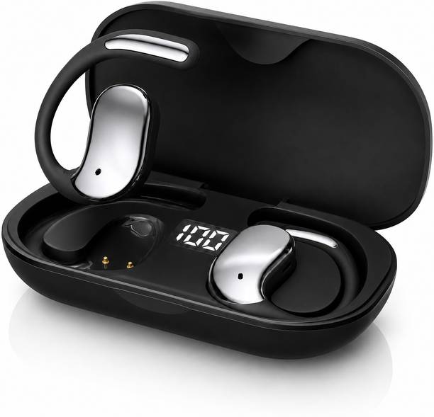 VEHOP G25 OWS Open Ear Wireless Earbuds, ENC Mic for Calls, Designed for Sports, Gym, Bluetooth