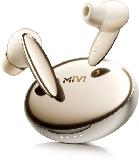 Mivi Superpods Opera, 60Hrs PT, Spatial Audio, Hi-Res & LDAC, 3D HD Audio, Fast Chg. Bluetooth