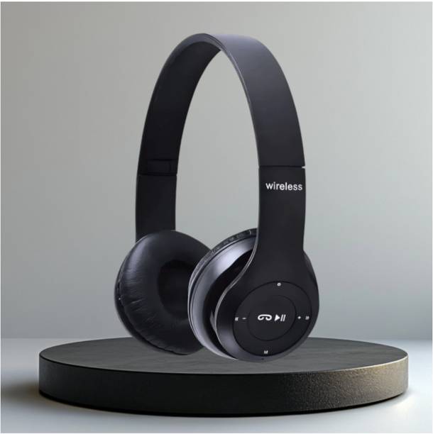 GDS Wireless Around-Ear Headset for Gamers with Enhanced Heavy Bass_MI Bluetooth & Wired