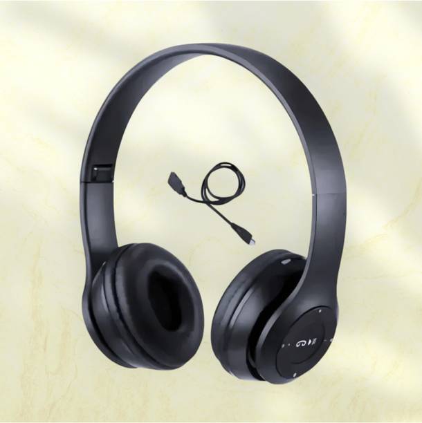 GDS Around-Ear Bluetooth Headset for Gaming with Intense Heavy Bass_4A Bluetooth & Wired