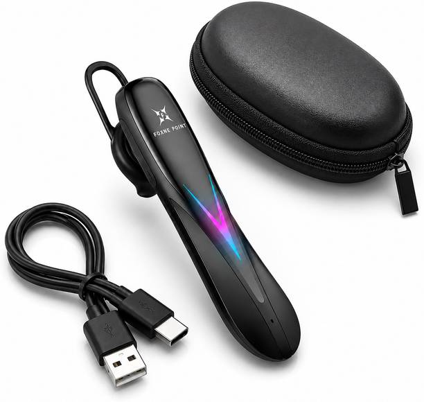 AiFit Single Ear Buds Headphones with long battery life With Mic Bluetooth