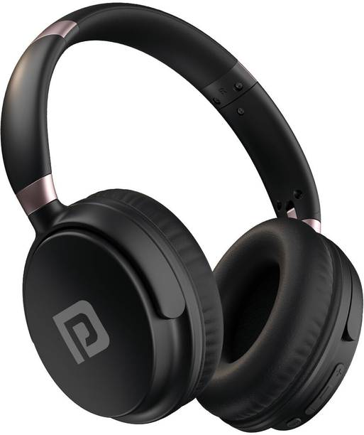 Portronics Muffs M3 Over Ear Headphones with ANC Enabled,40 Hours Playtime,Powerful Bass Bluetooth & Wired