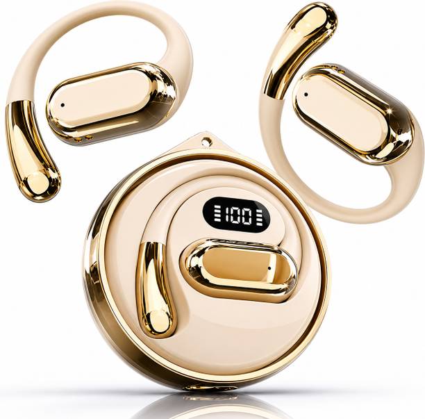 VEHOP D88 OWS Open Ear Wireless Earbuds, ENC Mic for Calls, Designed for Sports, Gym, Bluetooth